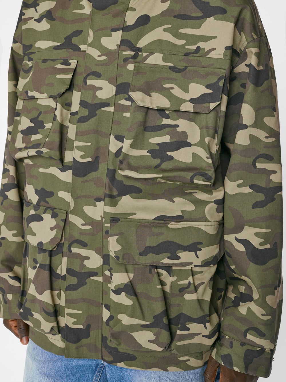 Reversible Camo Parka -- Camo/Noir sold by Frame Denim product image thumbnail 6