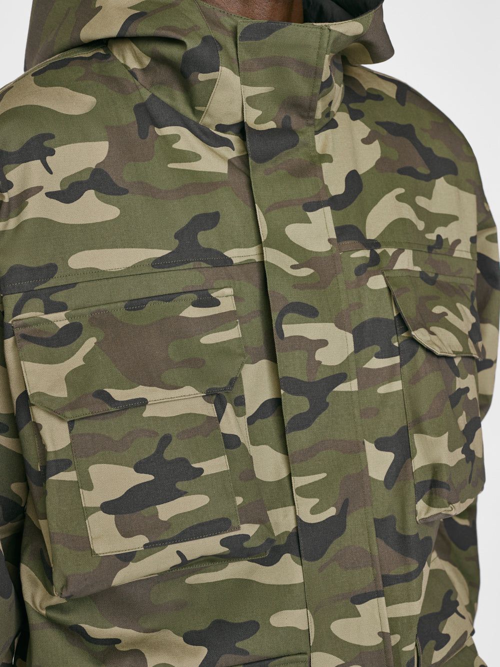 Reversible Camo Parka -- Camo/Noir sold by Frame Denim product image thumbnail 11