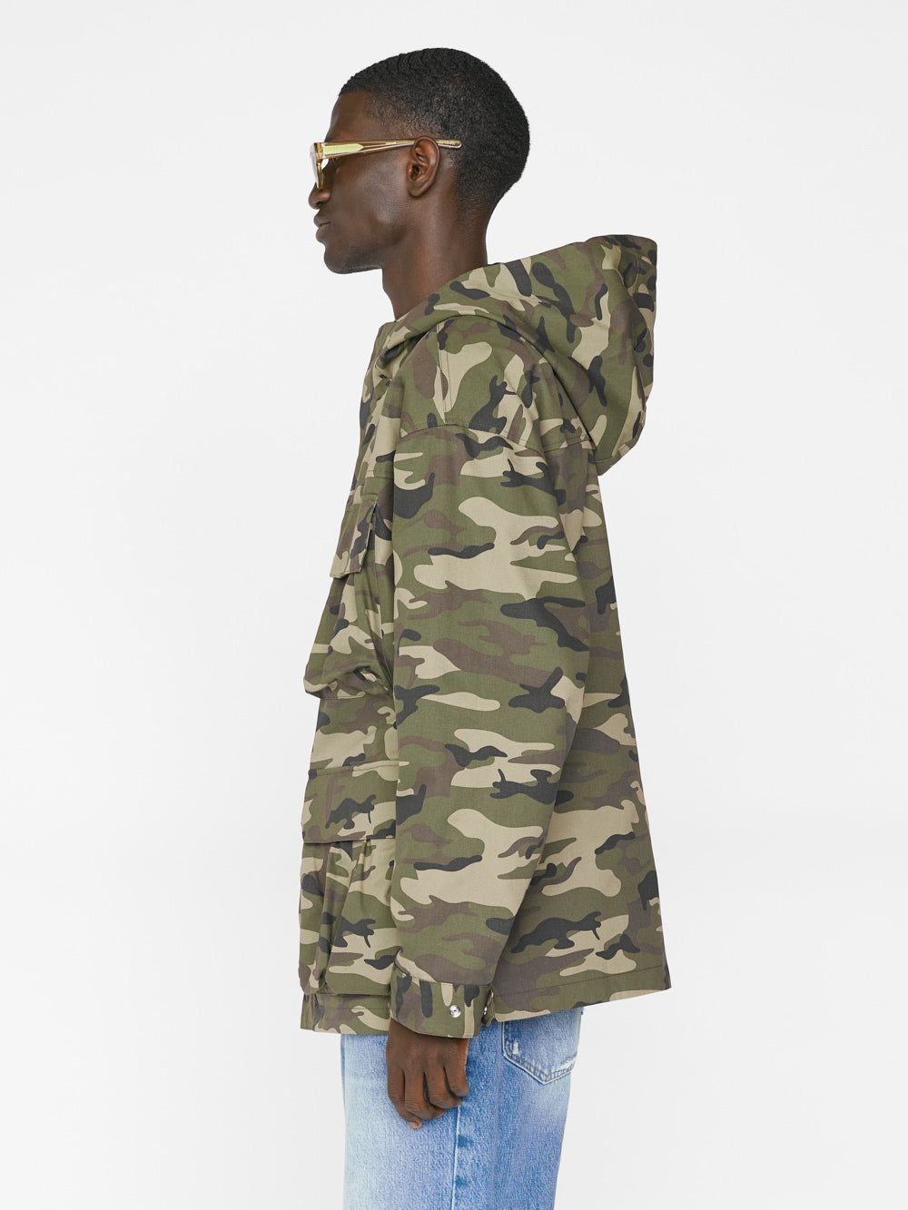 Reversible Camo Parka -- Camo/Noir sold by Frame Denim product image thumbnail 8