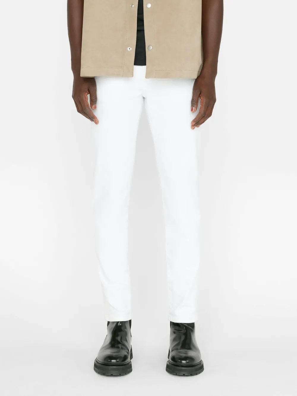 L'Homme Slim Crop -- Blanc sold by Frame Denim product image thumbnail 3