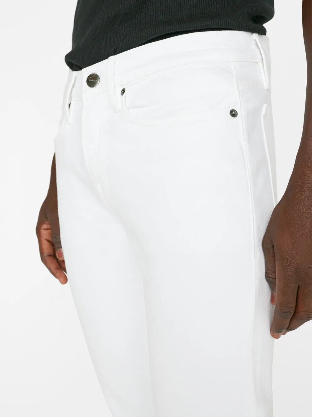 L'Homme Slim Crop -- Blanc sold by Frame Denim product image thumbnail 4