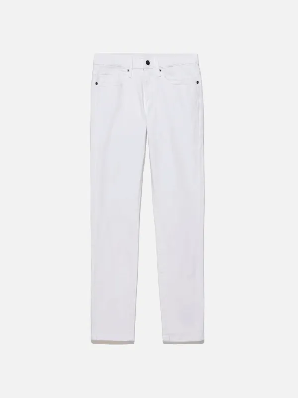 L'Homme Slim Crop -- Blanc made by Frame Denim