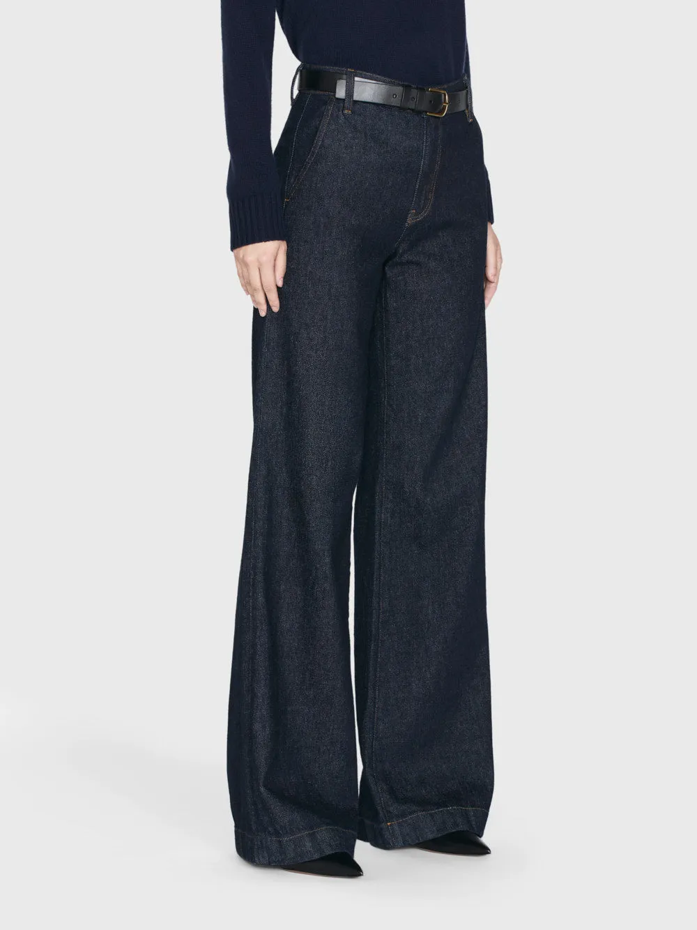 The Tailored Denim Trouser -- Rinse sold by Frame Denim product image thumbnail 4