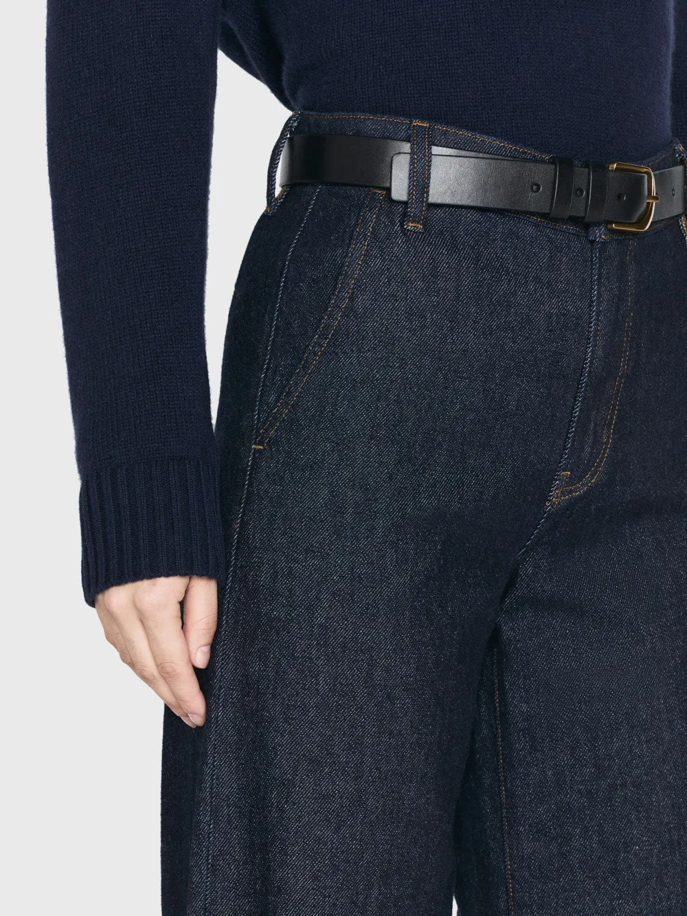 The Tailored Denim Trouser -- Rinse sold by Frame Denim product image thumbnail 5