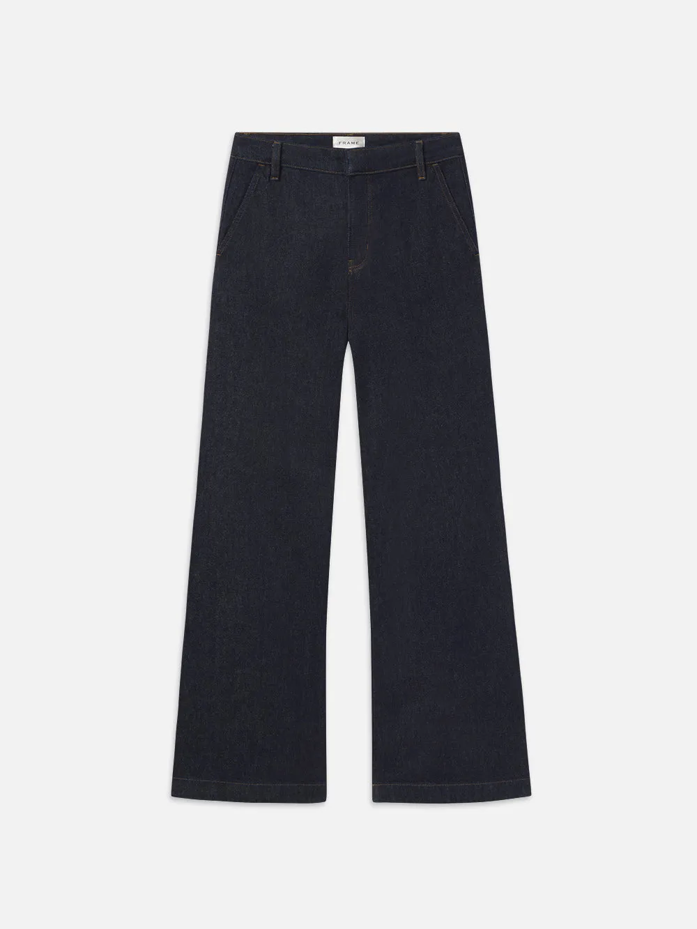 The Tailored Denim Trouser -- Rinse sold by Frame Denim