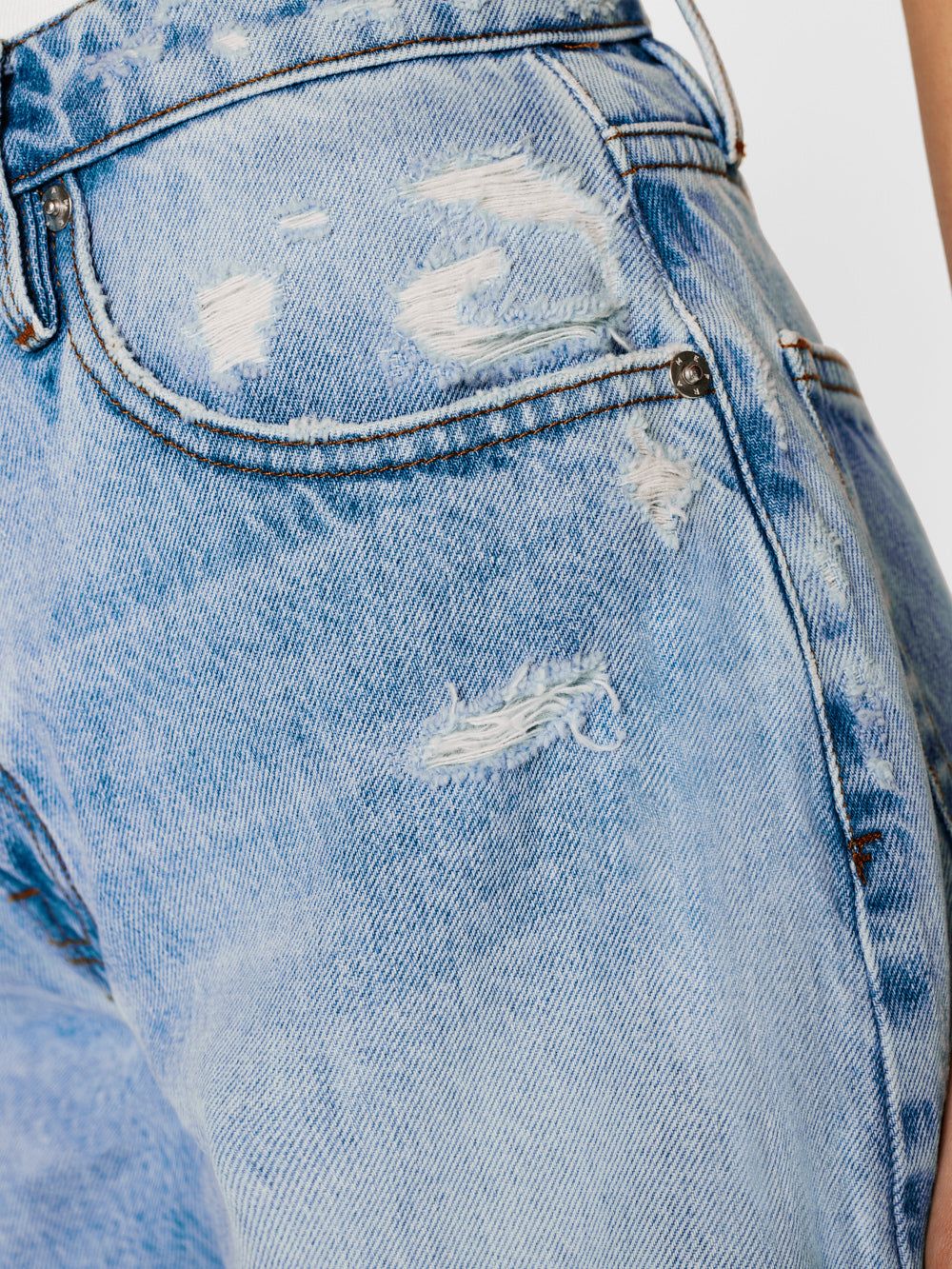 Le Super High Short -- Rossum Destruct sold by Frame Denim product image thumbnail 3