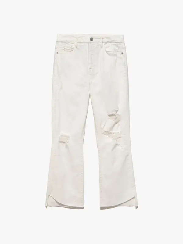 Le Super High Crop Mini Boot -- Au Natural Destruct sold by Frame Denim