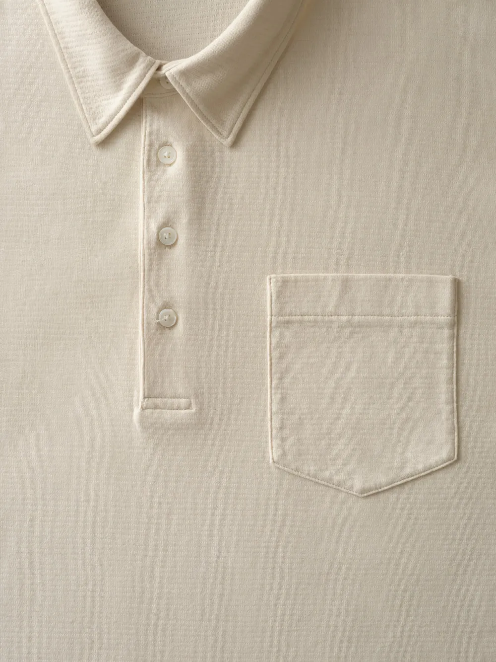 Duo Fold Polo -- White Canvas sold by Frame Denim product image thumbnail 2