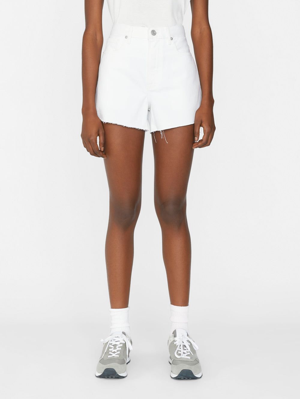Le Brigette Short -- Blanc sold by Frame Denim product image thumbnail 2
