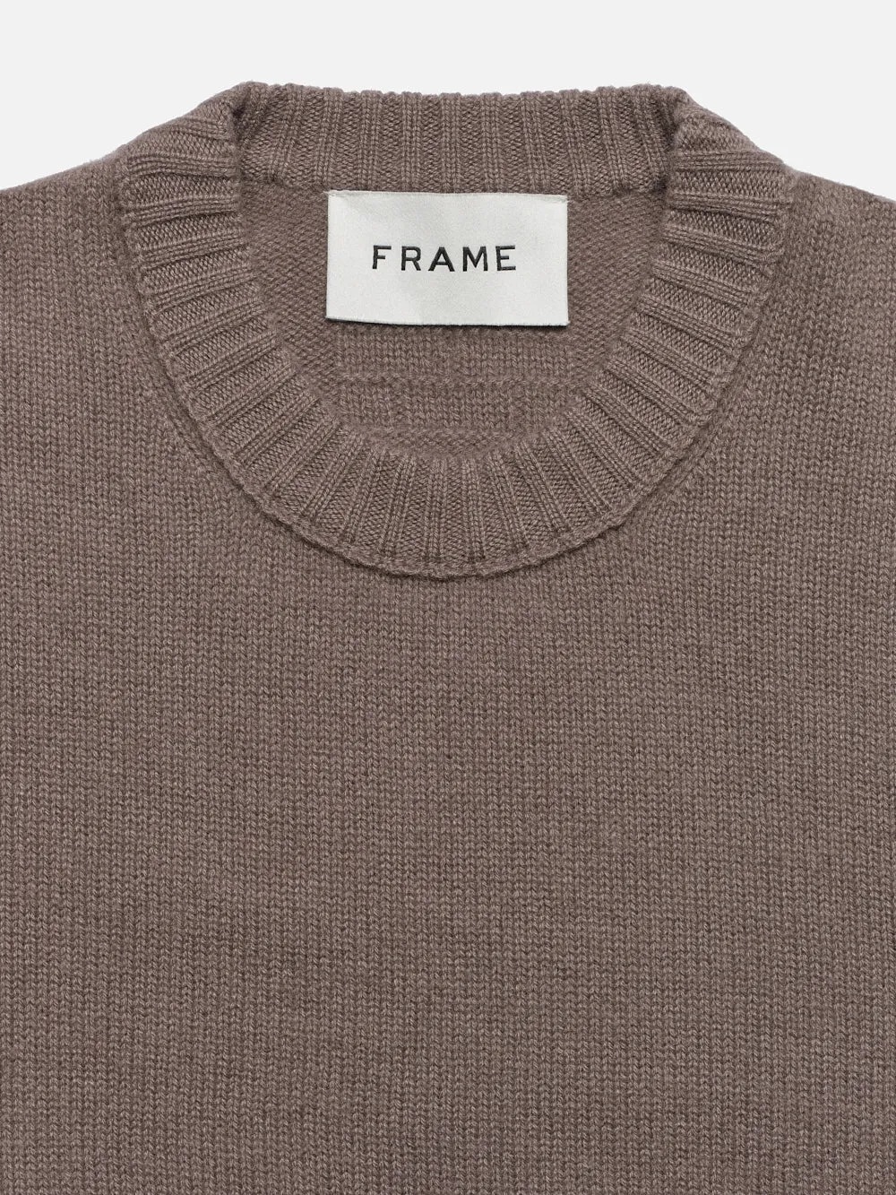 The Cashmere Crewneck Sweater -- Dry Rose sold by Frame Denim product image thumbnail 2