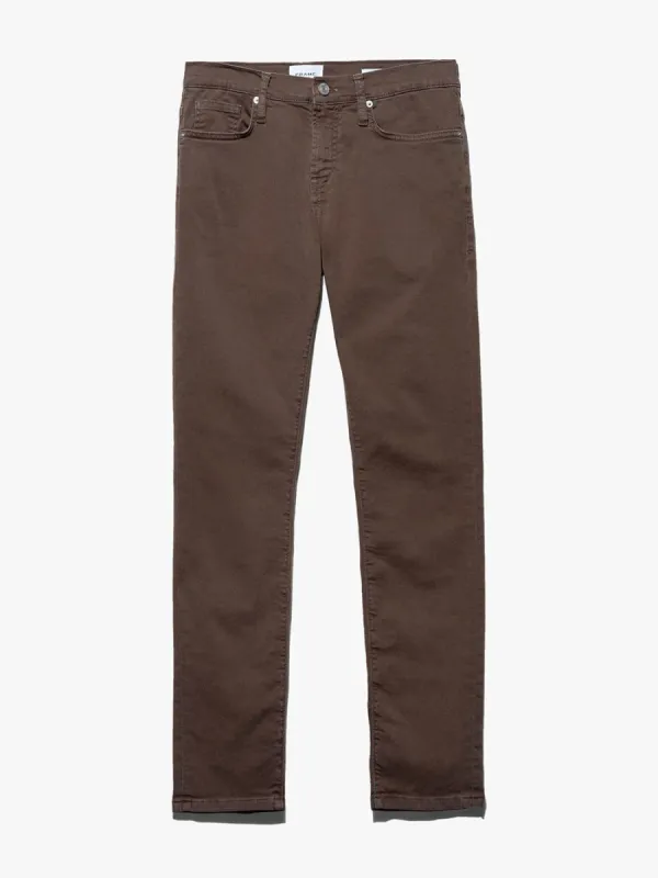 L'Homme Slim Twill -- Garage Walnut sold by Frame Denim
