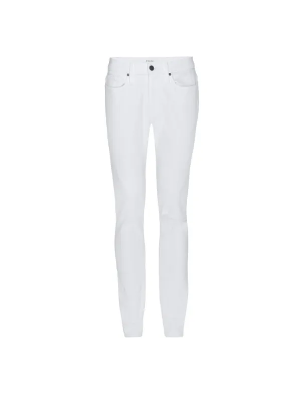 L'Homme Skinny -- Blanc Rips sold by Frame Denim