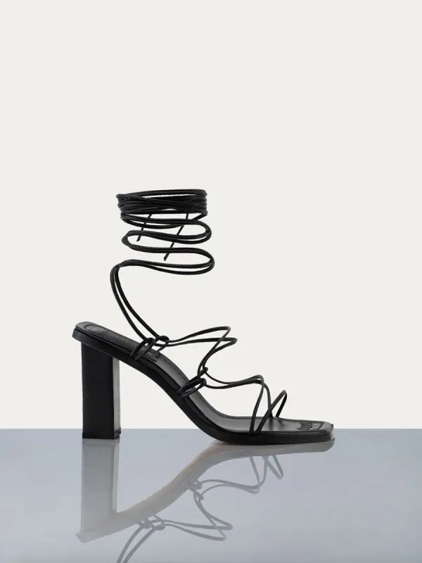 Le Doheny Sandal -- Noir sold by Frame Denim