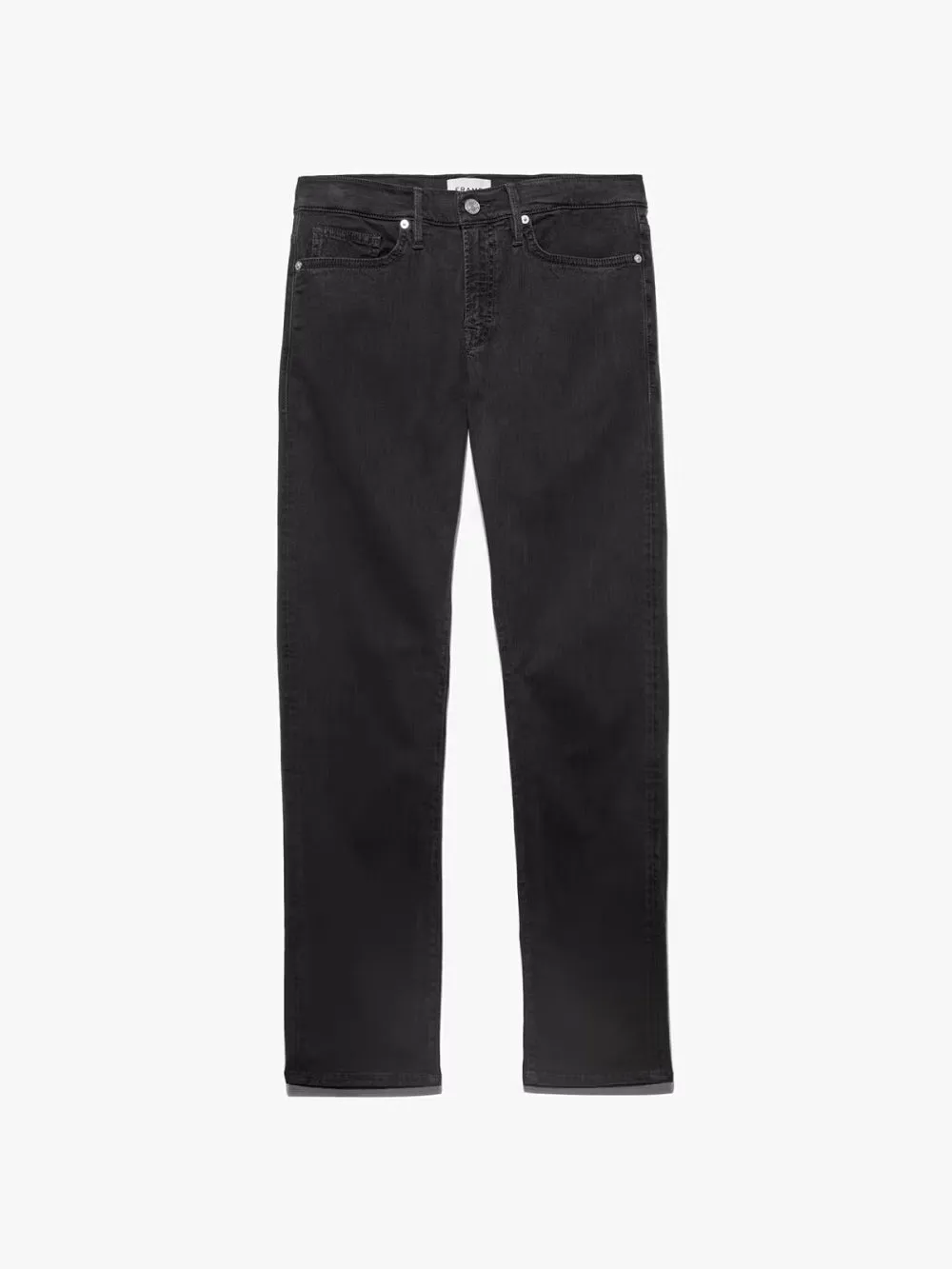 L'Homme Slim Brushed Twill -- Charcoal Grey sold by Frame Denim