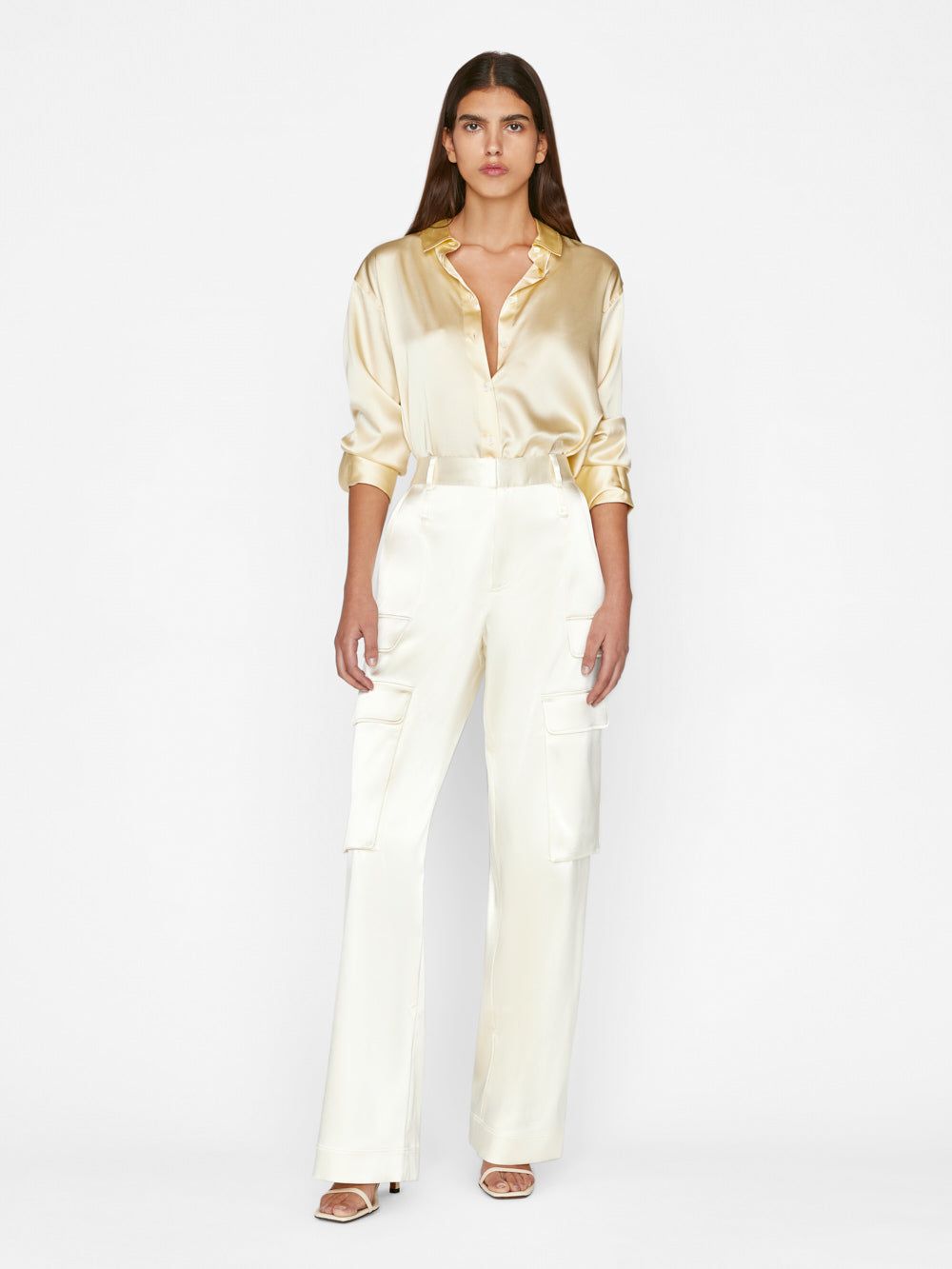 Relaxed Straight Cargo -- Bone sold by Frame Denim product image thumbnail 2