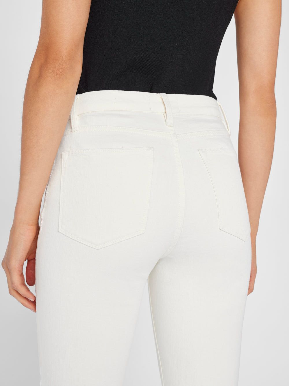 Le Super High Straight -- Au Natural sold by Frame Denim product image thumbnail 5