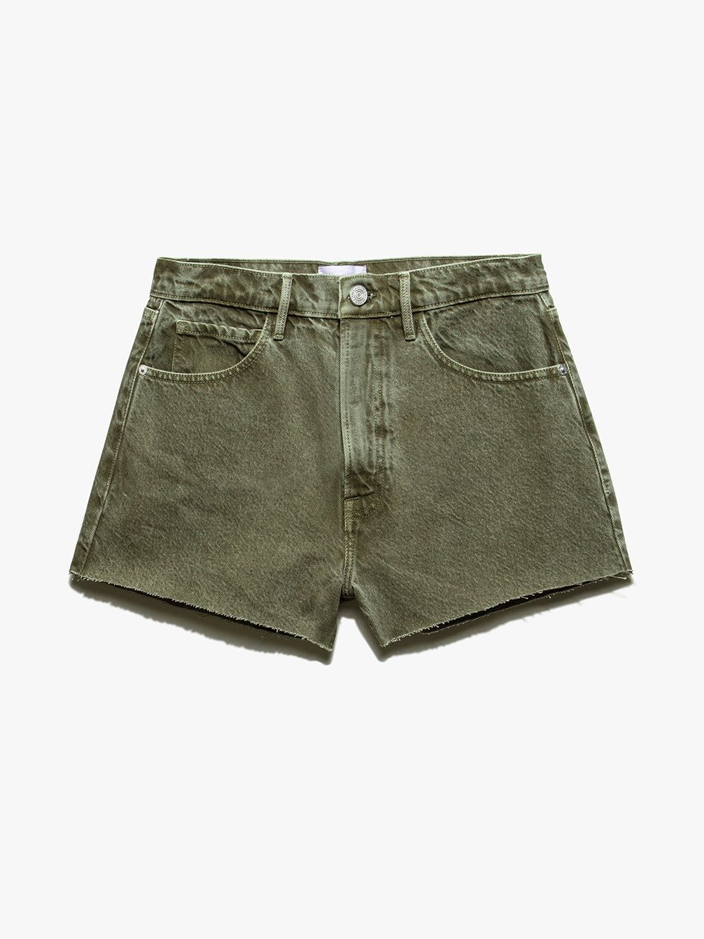 Le Super High Short -- Stoned Moss sold by Frame Denim