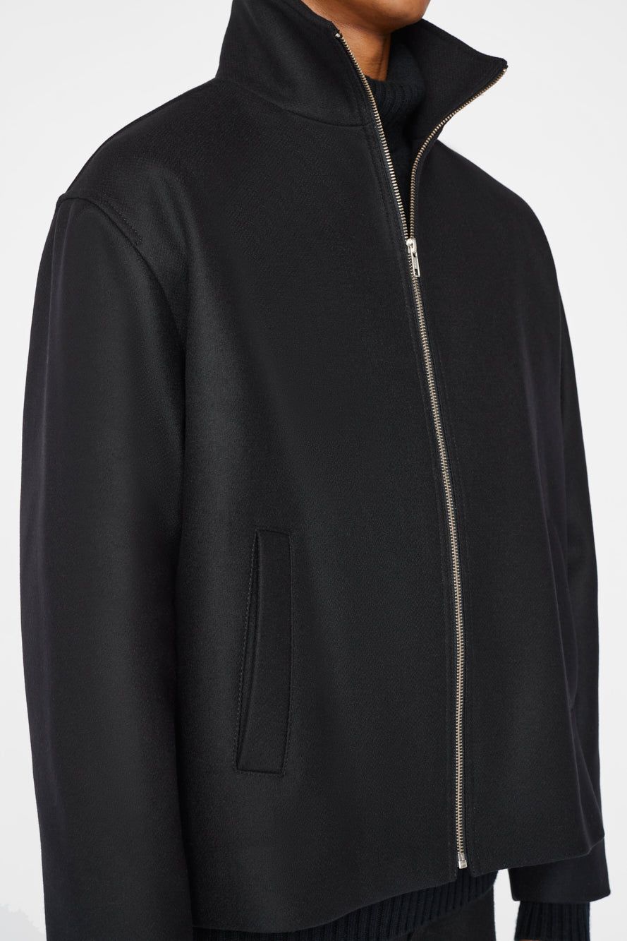 Winter Harrington Jacket -- Noir sold by Frame Denim product image thumbnail 4