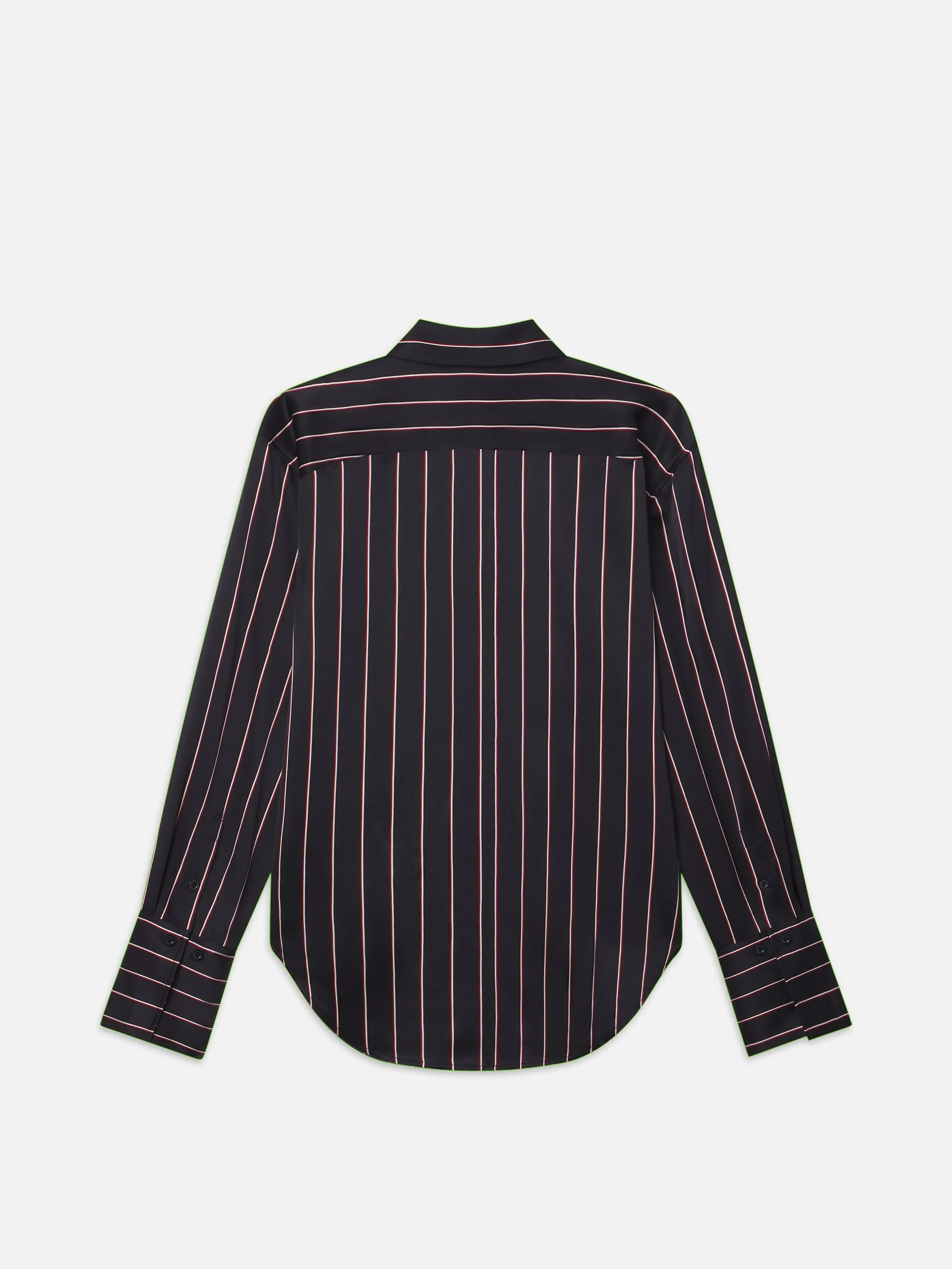The Standard Shirt -- Navy Stripe Multi sold by Frame Denim product image thumbnail 4