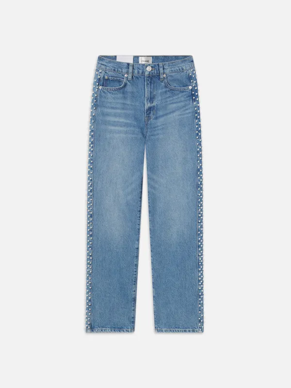 Atelier Le Jane Crop -- Daylight Pearl sold by Frame Denim