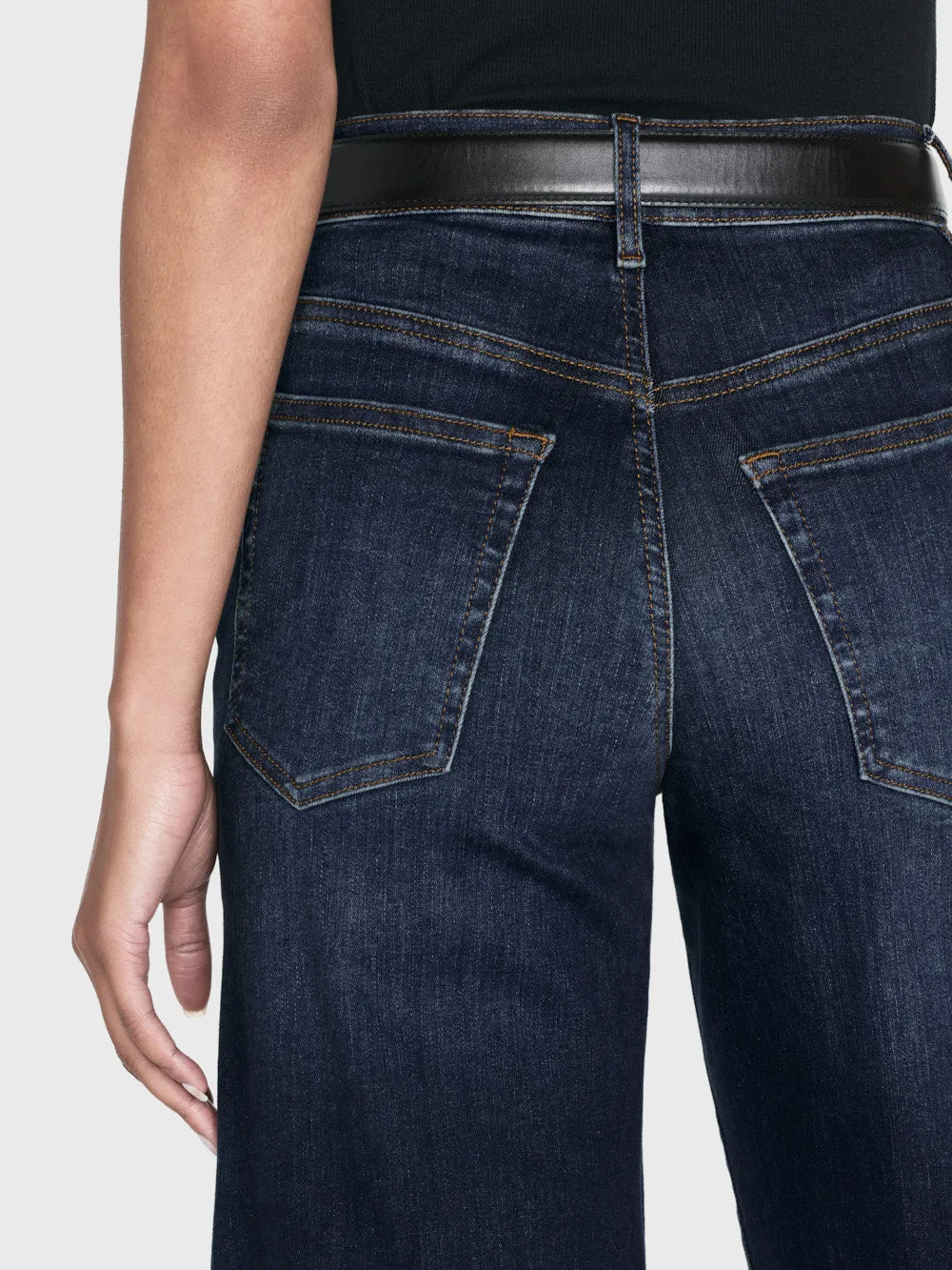 Le Palazzo Crop -- Moonflower sold by Frame Denim product image thumbnail 3