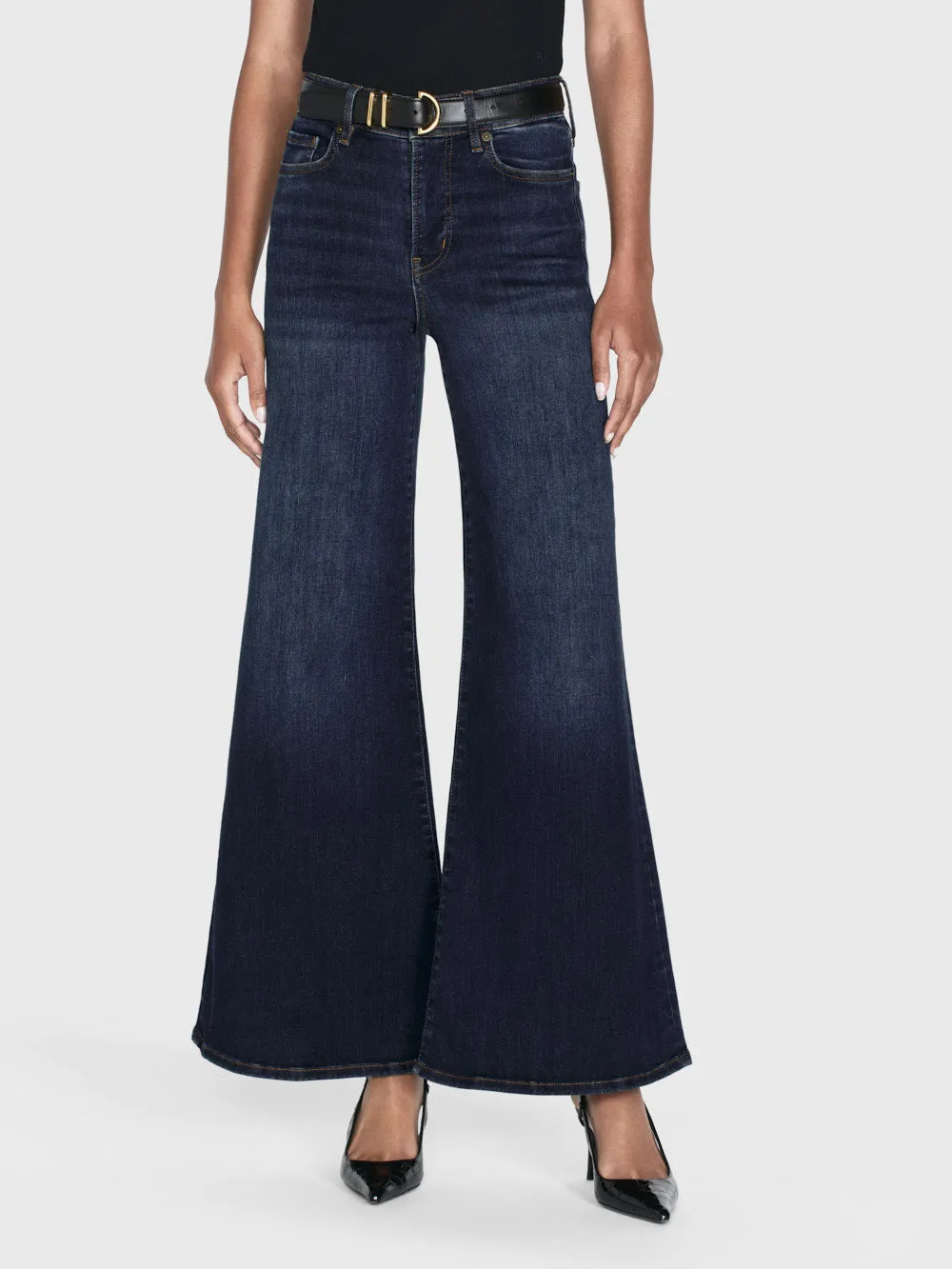 Le Palazzo Crop -- Moonflower sold by Frame Denim product image thumbnail 2