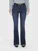 Le Mini Boot Outseam Slit -- Moonflower sold by Frame Denim