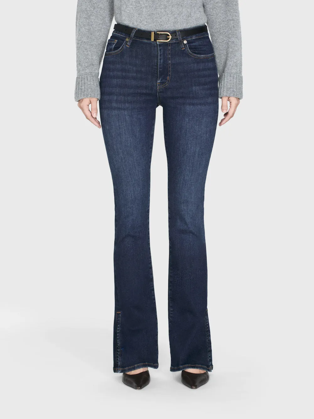 Le Mini Boot Outseam Slit -- Moonflower sold by Frame Denim product image thumbnail 3