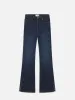 Le Mini Boot Outseam Slit -- Moonflower sold by Frame Denim
