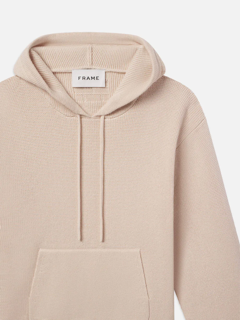 Silk Blend Hoodie Sweater -- Off White sold by Frame Denim product image thumbnail 2