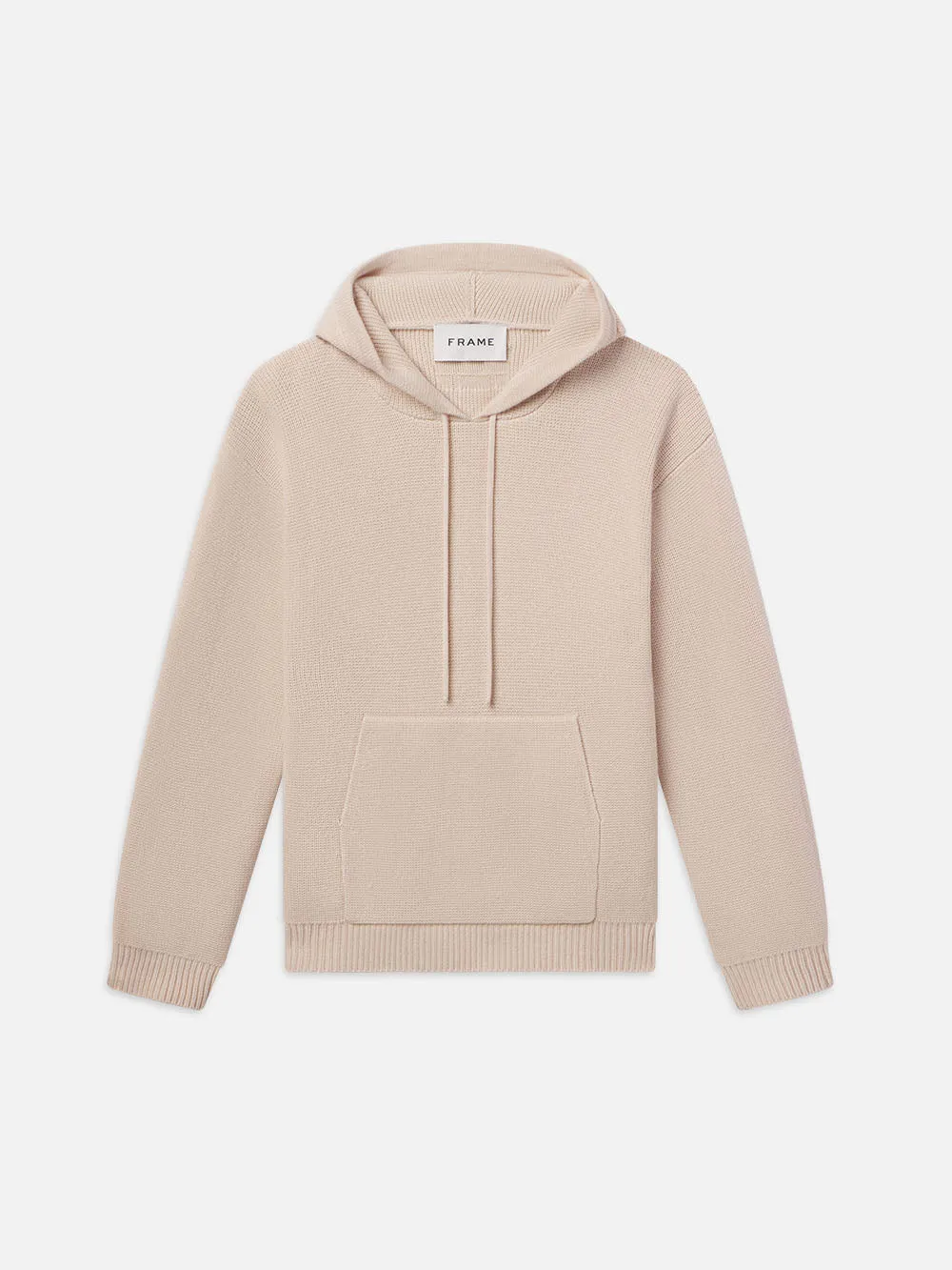 Silk Blend Hoodie Sweater -- Off White sold by Frame Denim