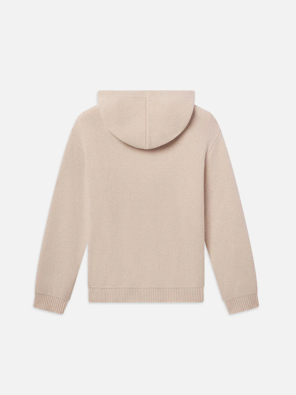 Silk Blend Hoodie Sweater -- Off White sold by Frame Denim product image thumbnail 3