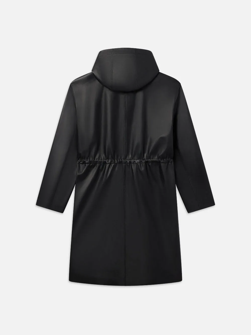 Leather Parka -- Black sold by Frame Denim product image thumbnail 3