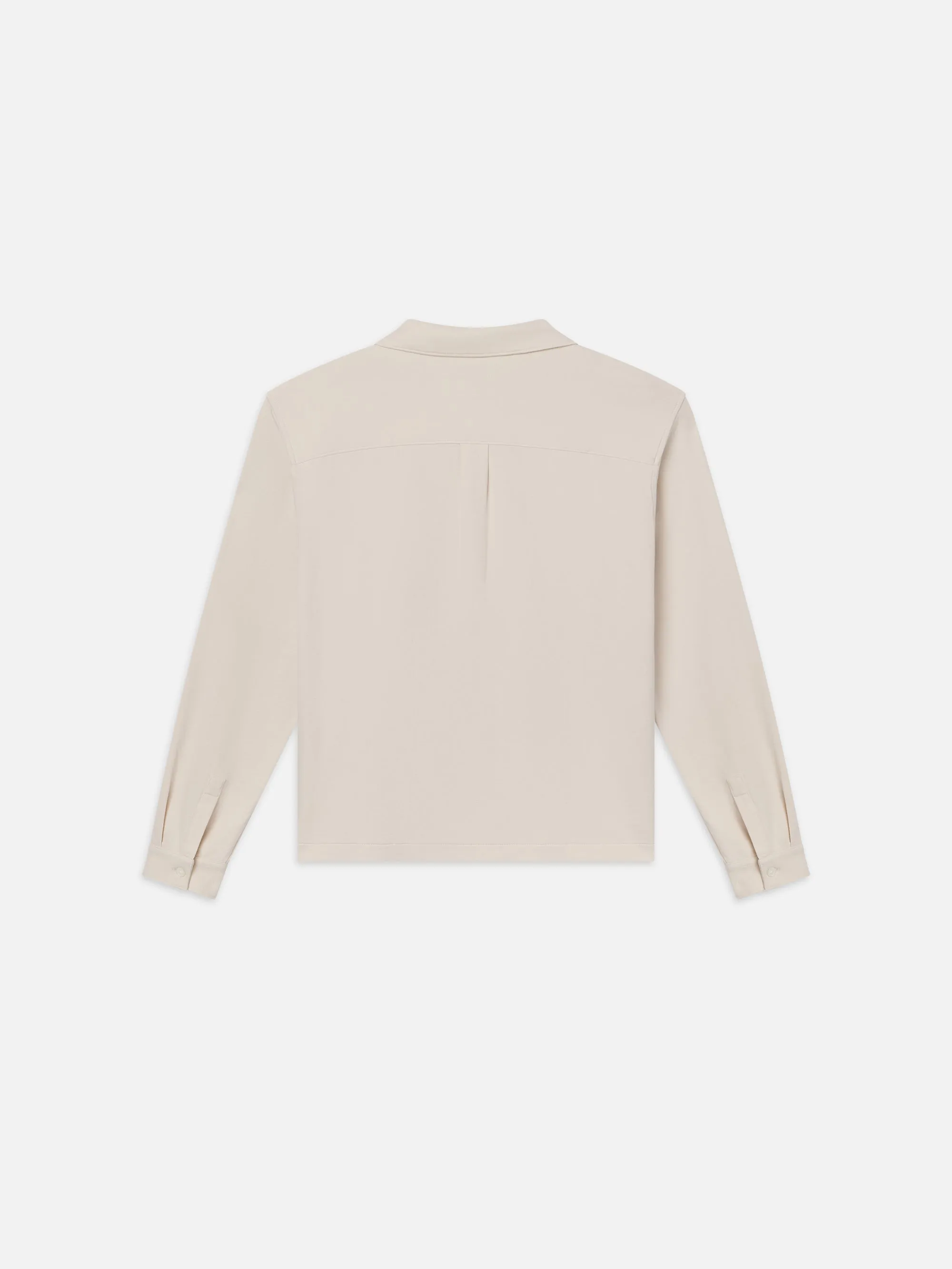 Duo Fold Relaxed Shirt -- White Sand sold by Frame Denim product image thumbnail 3