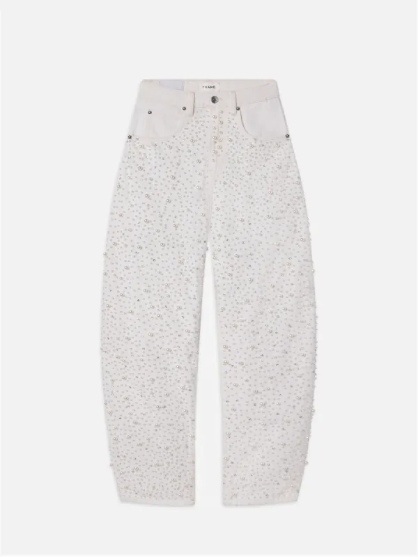 The Atelier Pearl Barrel -- Au Natural Clean made by Frame Denim