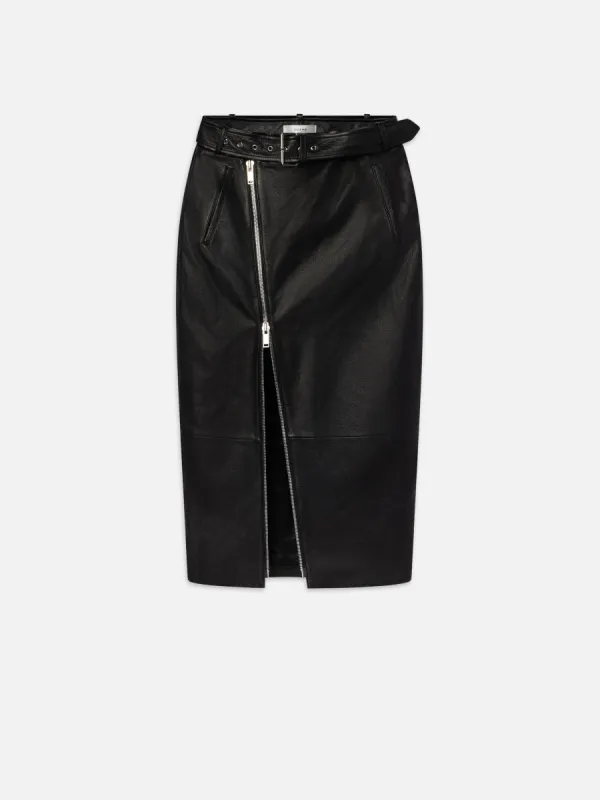 Biker Pencil Skirt -- Black sold by Frame Denim
