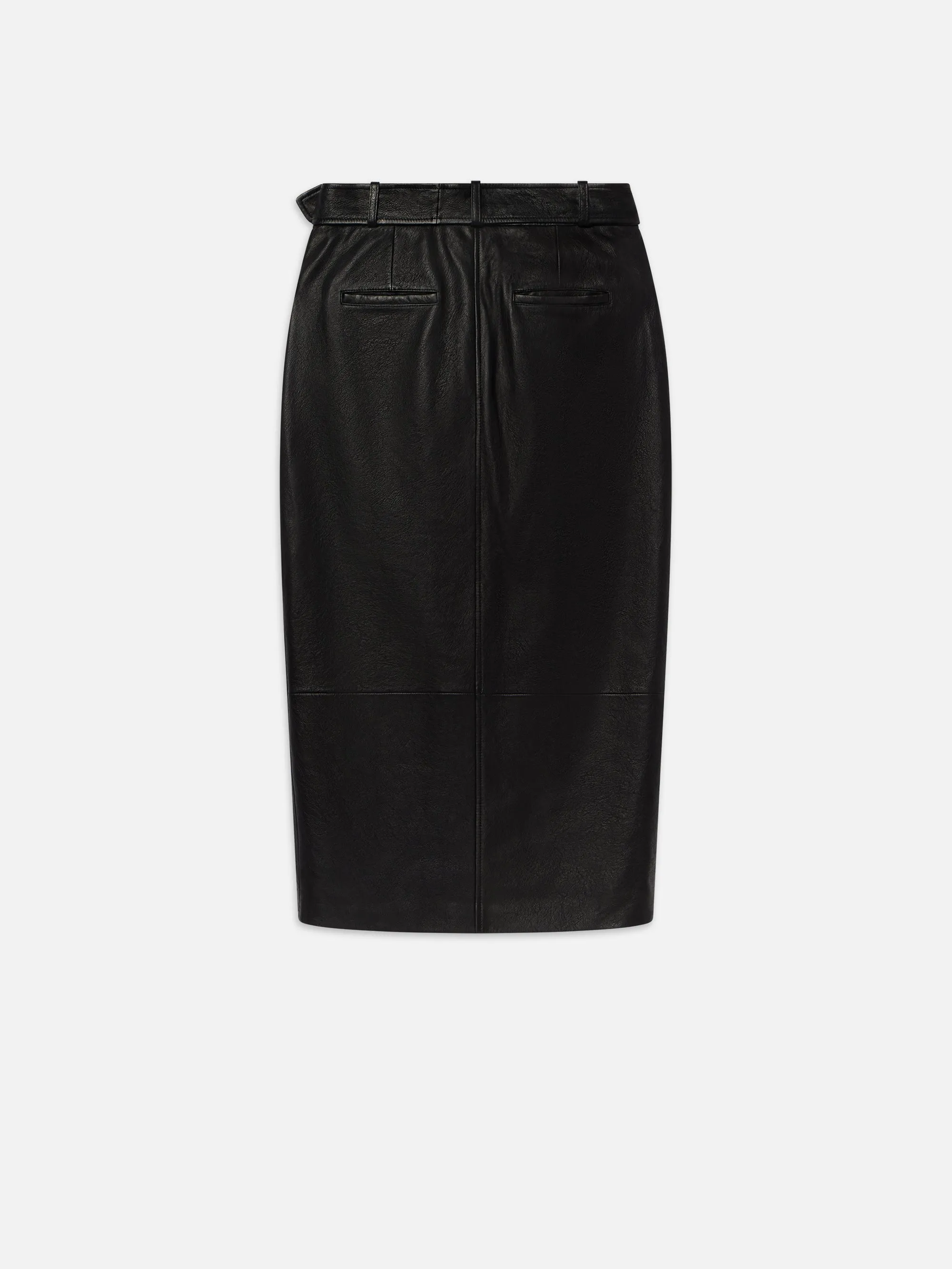 Biker Pencil Skirt -- Black sold by Frame Denim product image thumbnail 3
