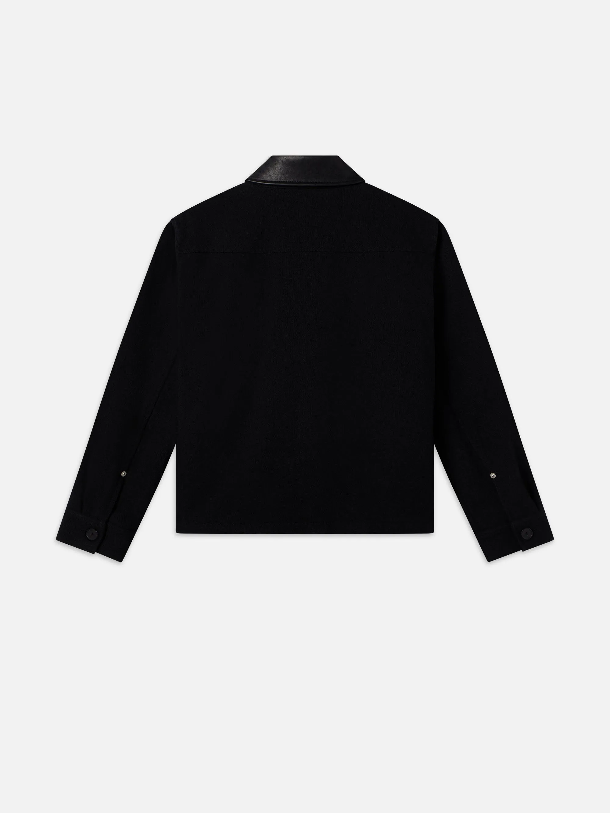 Woolen Workwear Jacket -- Black sold by Frame Denim product image thumbnail 5