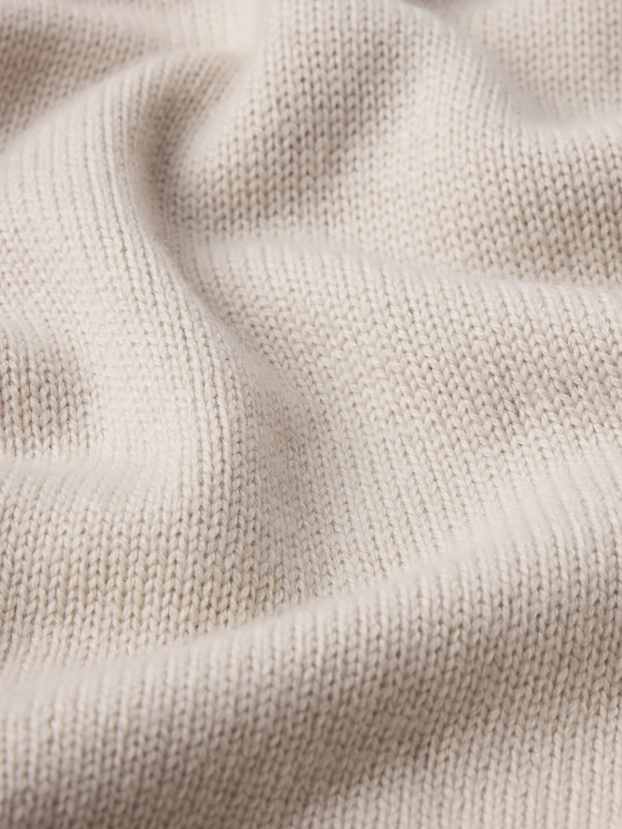 Woolen Cashmere Blend Sweater -- Grey Beige sold by Frame Denim product image thumbnail 2