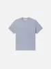 Duo Fold Tee -- Soft Blue sold by Frame Denim