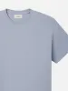 Duo Fold Tee -- Soft Blue sold by Frame Denim