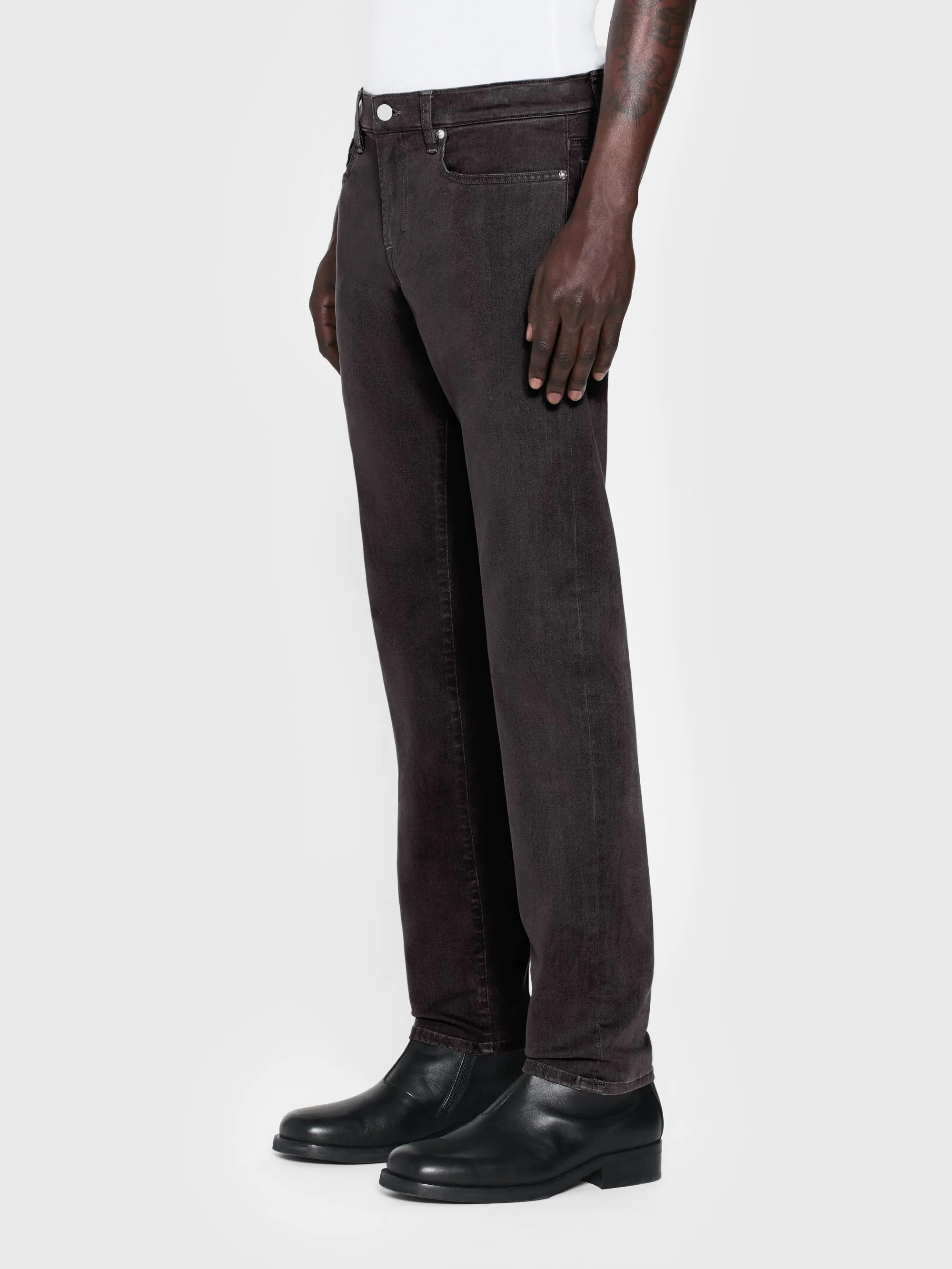 L'Homme Slim Brushed Twill -- Slate Gray sold by Frame Denim product image thumbnail 4