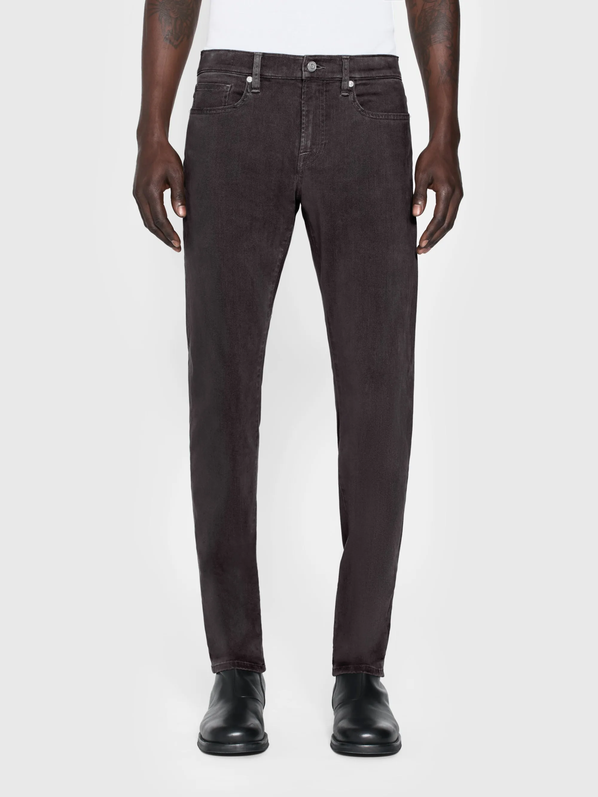 L'Homme Slim Brushed Twill -- Slate Gray sold by Frame Denim product image thumbnail 2