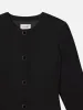 Button Front Suiting Dress -- Black sold by Frame Denim