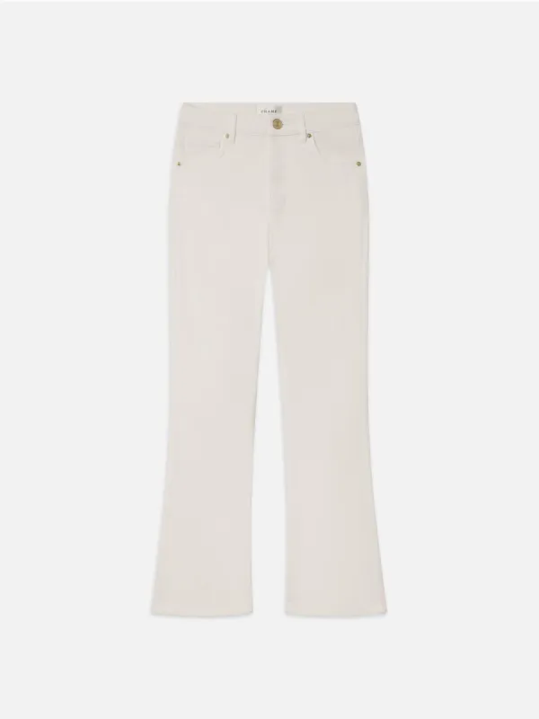 Le Crop Mini Boot -- Au Natural Clean made by Frame Denim