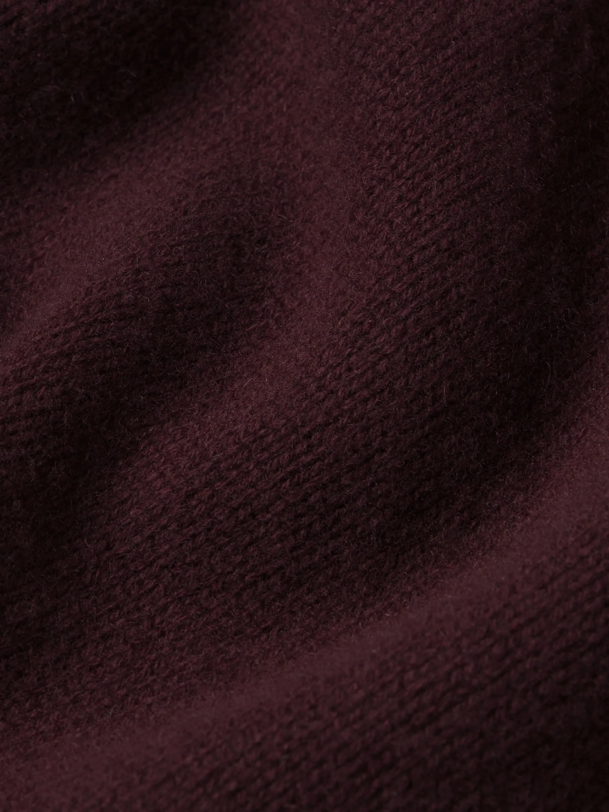 Cashmere Clean Crew -- Deep Burgundy sold by Frame Denim product image thumbnail 4