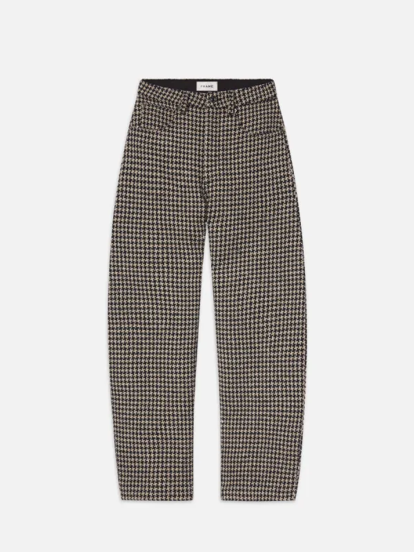 The Tweed Barrel -- Houndstooth sold by Frame Denim