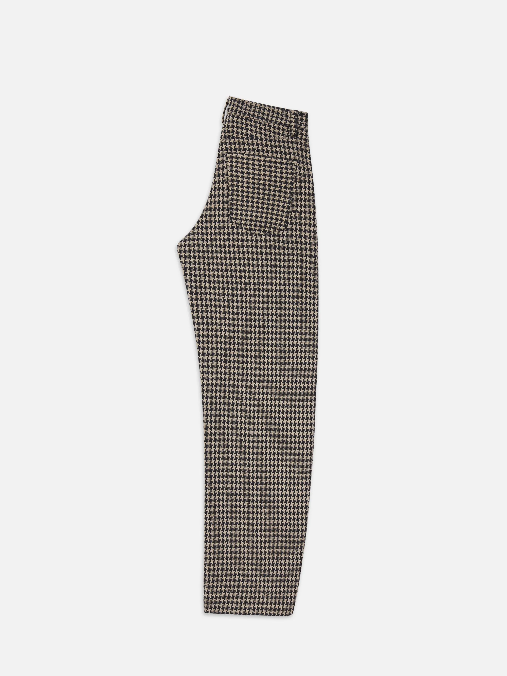 The Tweed Barrel -- Houndstooth sold by Frame Denim product image thumbnail 5