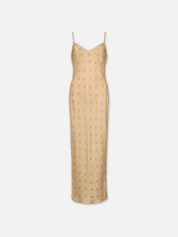 V-Neck Cami Dress -- Golden Floral sold by Frame Denim