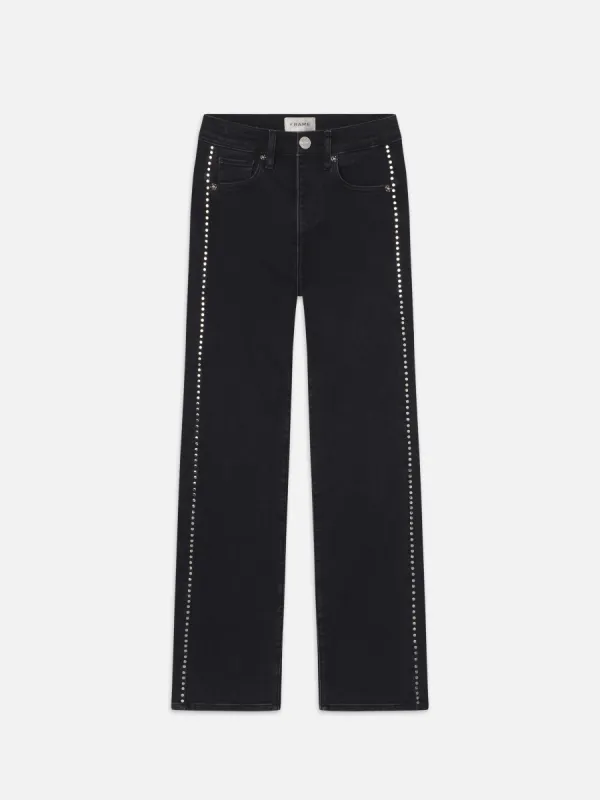 Le Sleek Straight Studded -- Astronaut sold by Frame Denim